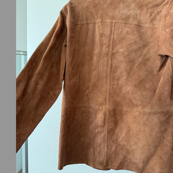Sezane Will Suede Jacket - Camel Size S - Picture 6 of 6
